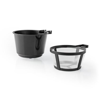 Cafetera para una taza 0,42 L con temporizador y taza de viaje