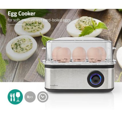 Cocedor de huevos 500W/230V acero inoxidable