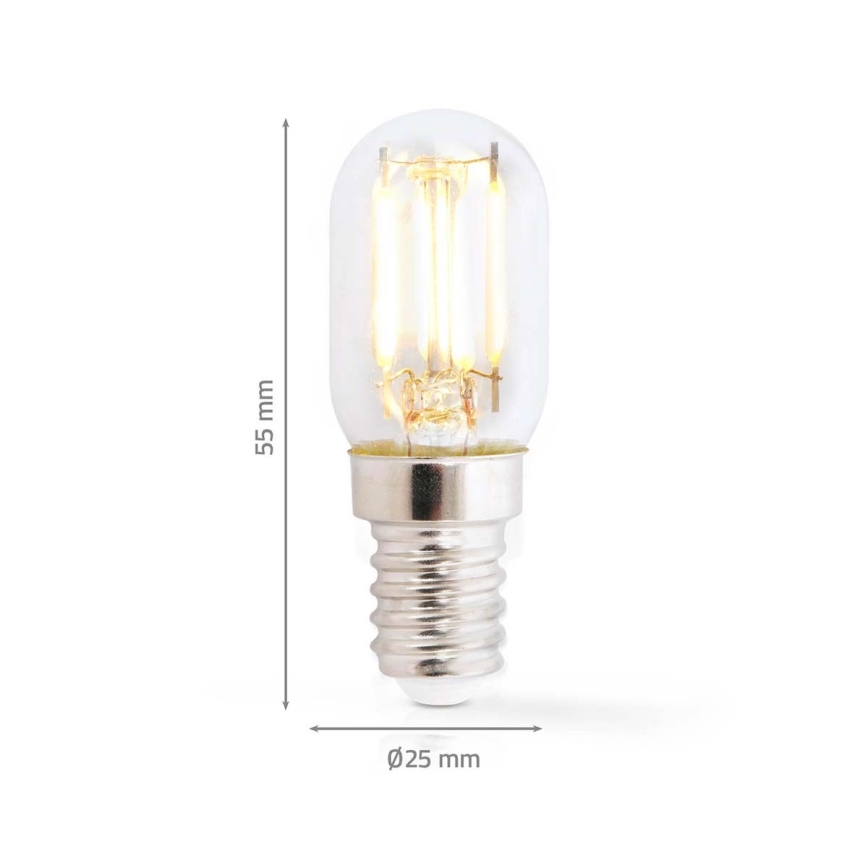 Bombilla LED para frigorífico T22 E14/1,5W/230V 1800K