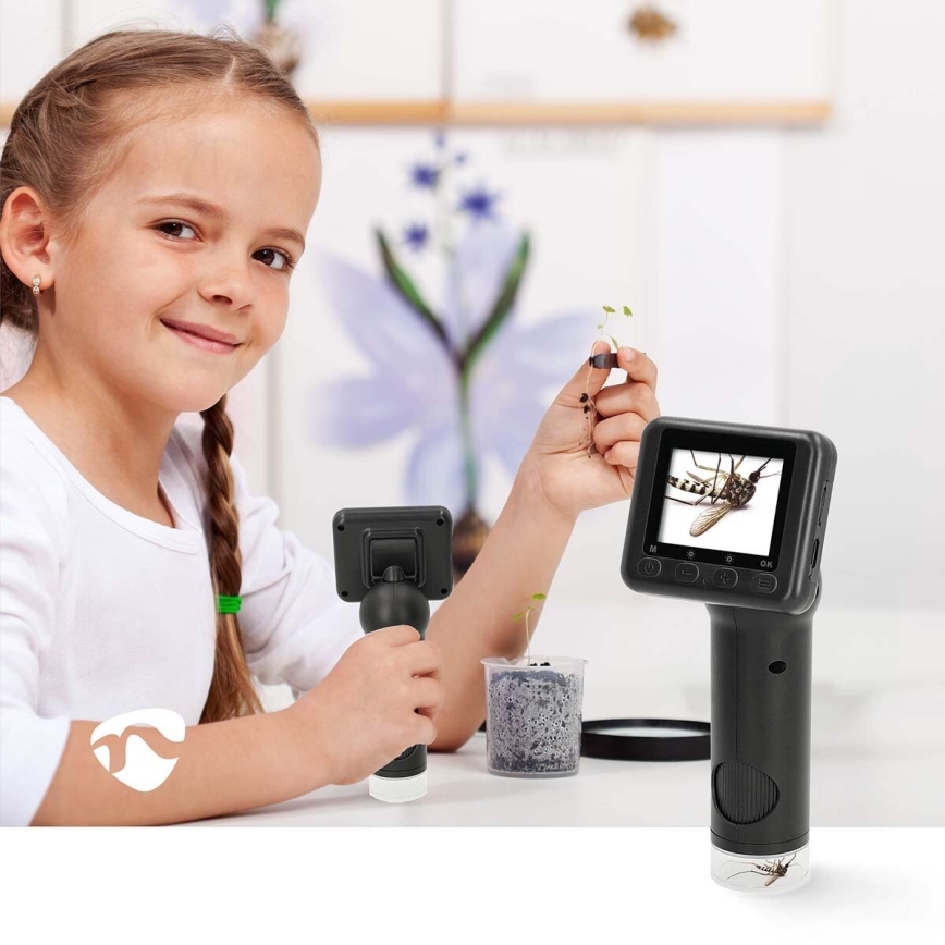 Microscópico Recargable digital cámara 1080p 30fps 48MP 1000 mAh