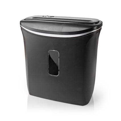 Trituradora de papel A4 volumen 12 l 230V negro