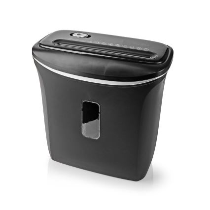 Trituradora de papel A4 volumen 12 l 230V negro