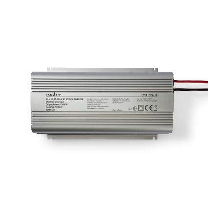 Inversor de tensión 1700W/24/230V