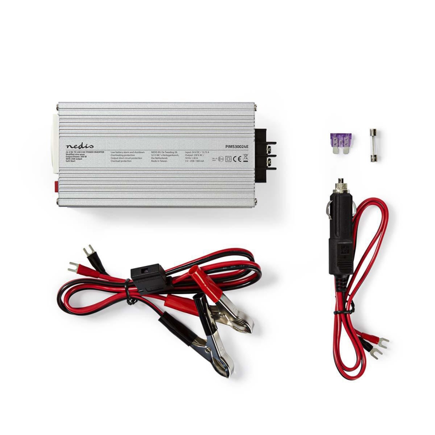 Inversor de tensión 300 W/24/230 V