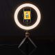 Lámpara LED regulable para vlogging con trípode LED/6W/USB 2700-6700K