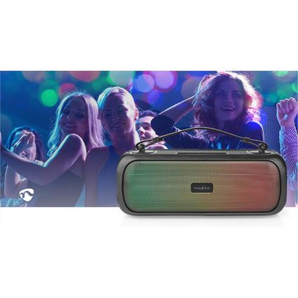 Altavoz LED RGB recargable 45W/3000 mAh IPX5