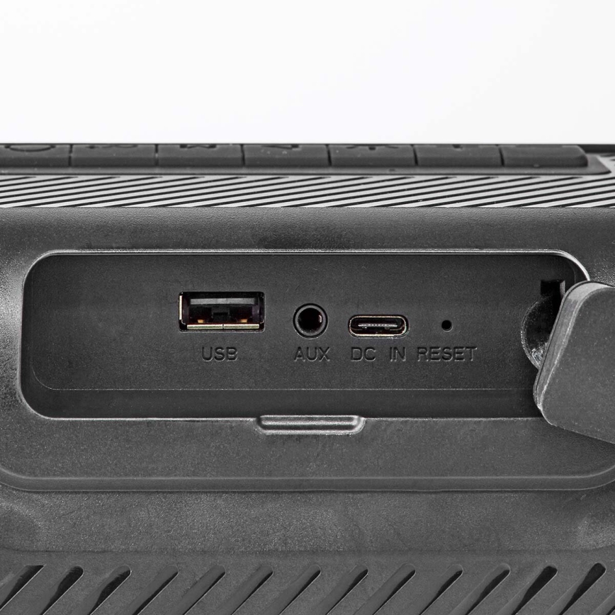 Altavoz LED RGB recargable 45W/3000 mAh IPX5