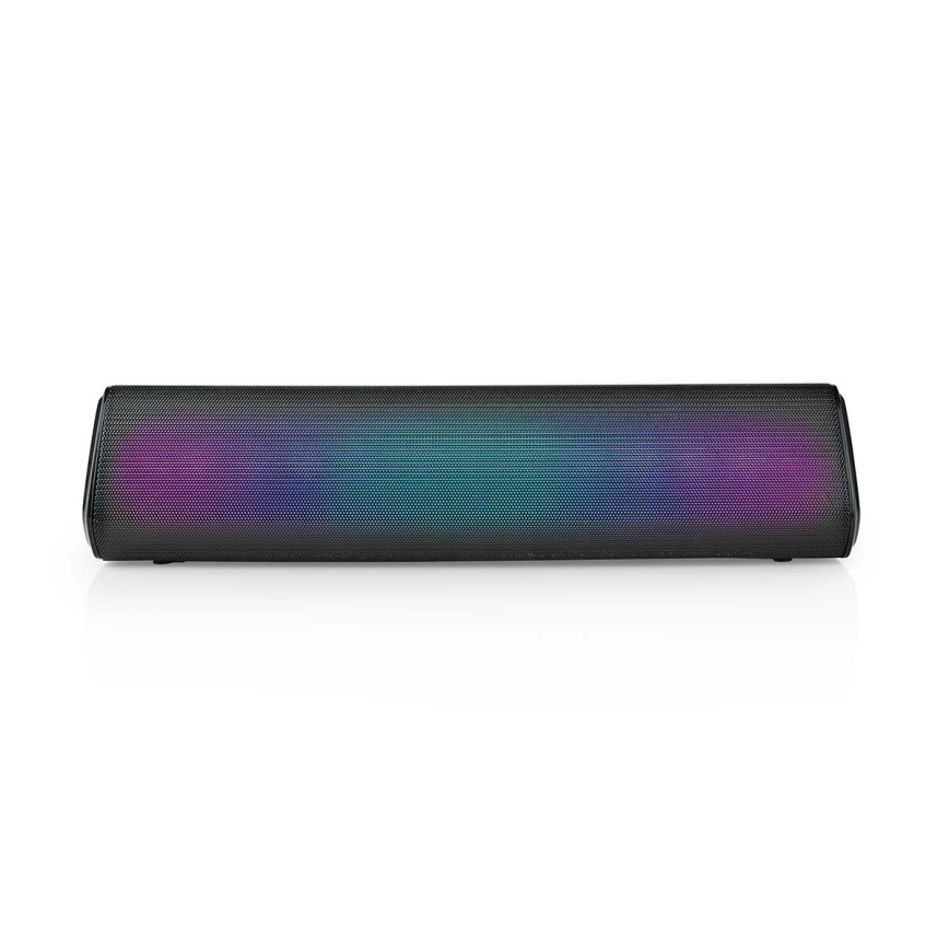 Altavoz LED RGB recargable 18W/1200 mAh
