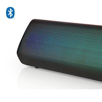 Altavoz LED RGB recargable 18W/1200 mAh