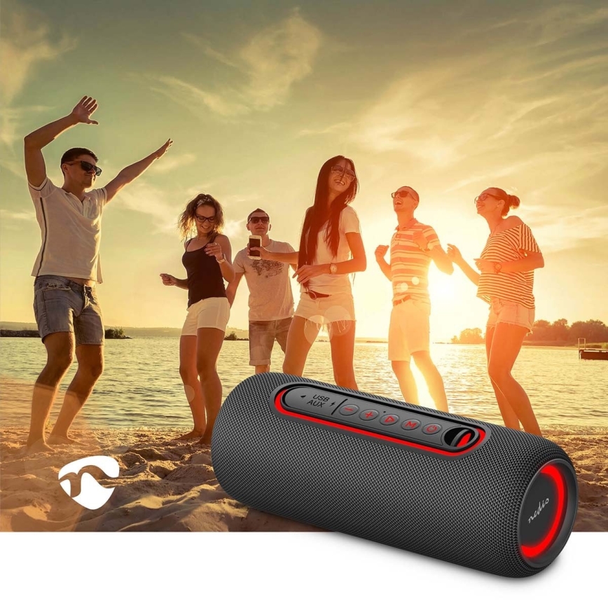 Altavoz LED RGB recargable 30W/2000 mAh IPX5