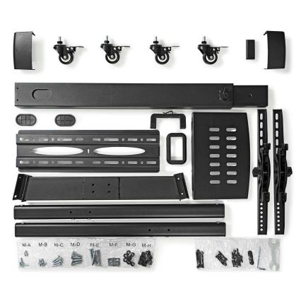 Soporte de suelo para TV 32-55" negro