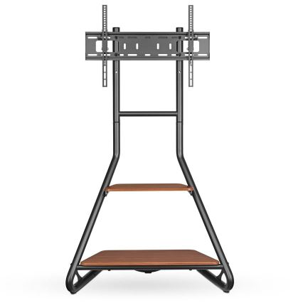 Soporte de suelo para TV 37-75" negro/marrón