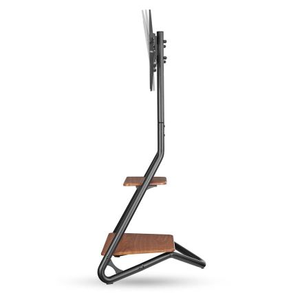 Soporte de suelo para TV 37-75" negro/marrón
