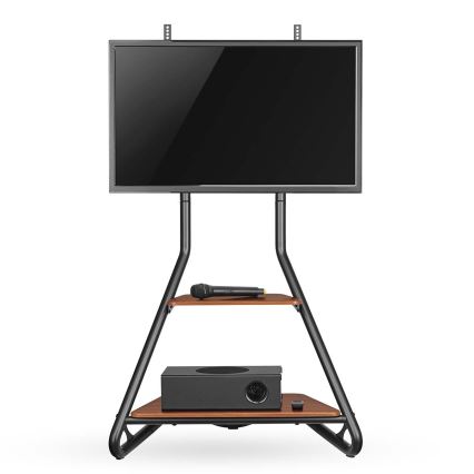 Soporte de suelo para TV 37-75" negro/marrón