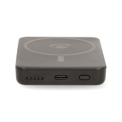 Power Bank 2en1 MagSafe 5000 mAh negro