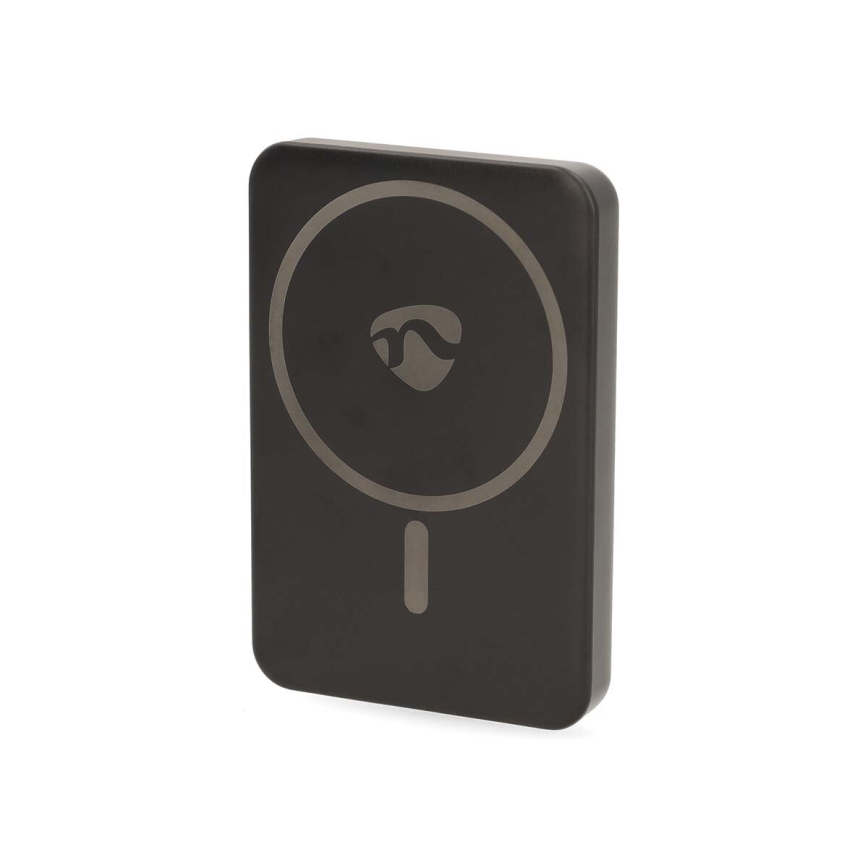 Power Bank 2en1 MagSafe 5000 mAh negro