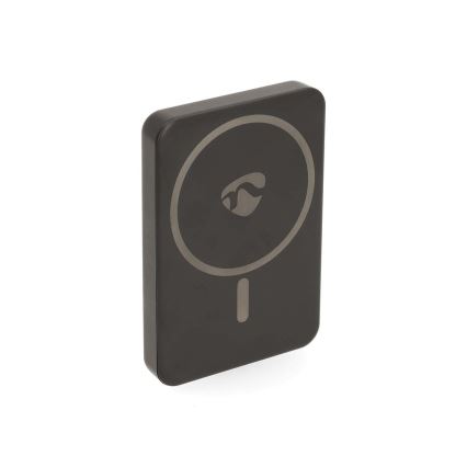 Power Bank 2en1 MagSafe 5000 mAh negro