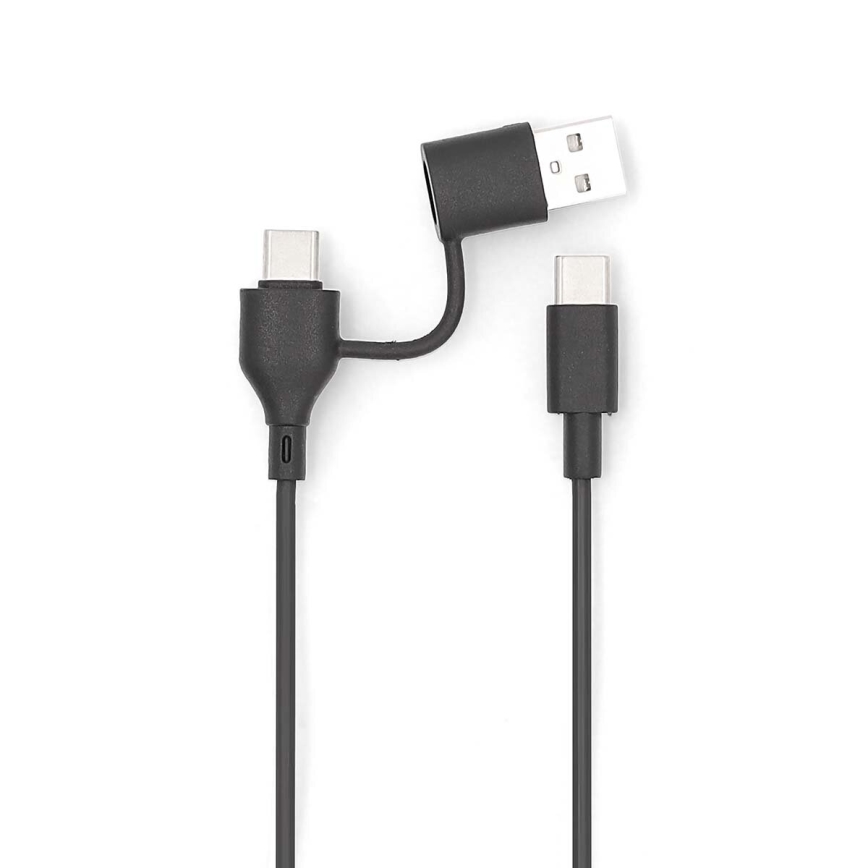 Power Bank 2en1 MagSafe 5000 mAh negro