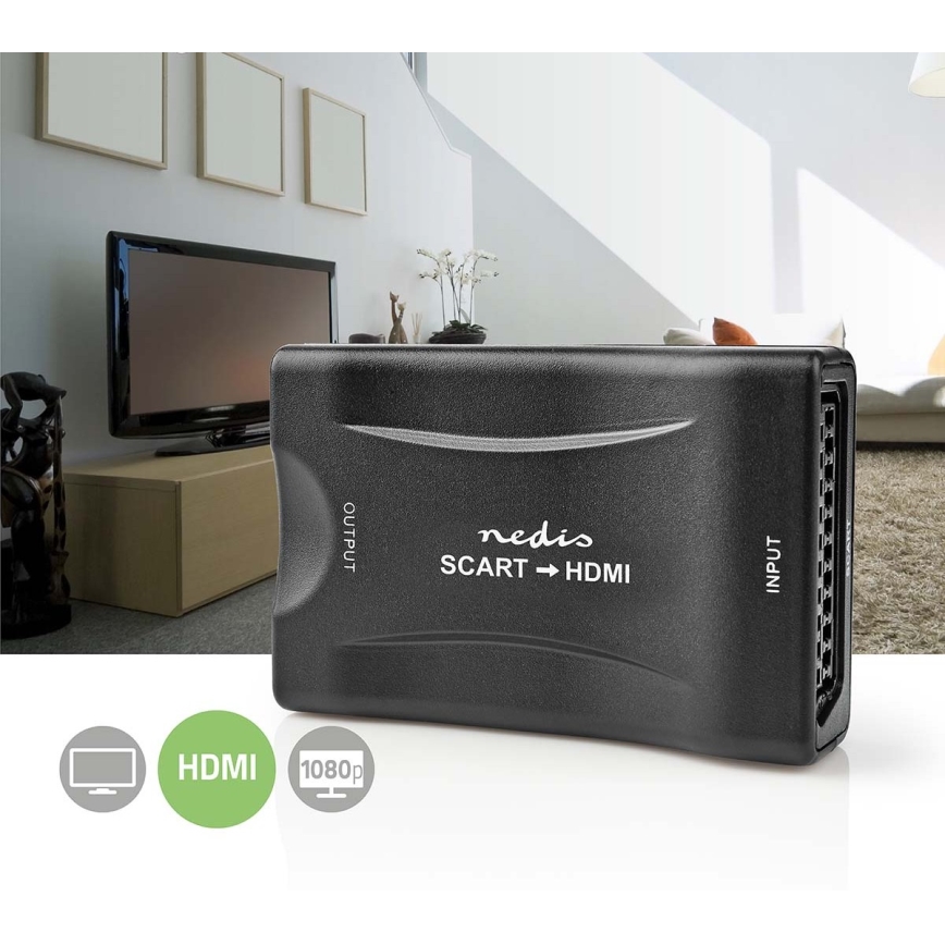 Convertidor HDMI SCART-HDMI