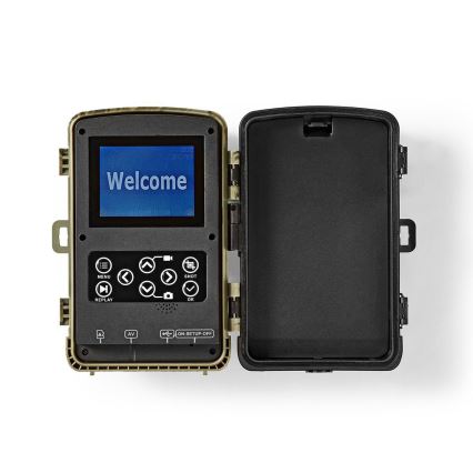 Cámara trampa con sensor 24MP Full HD 8xAA IP66
