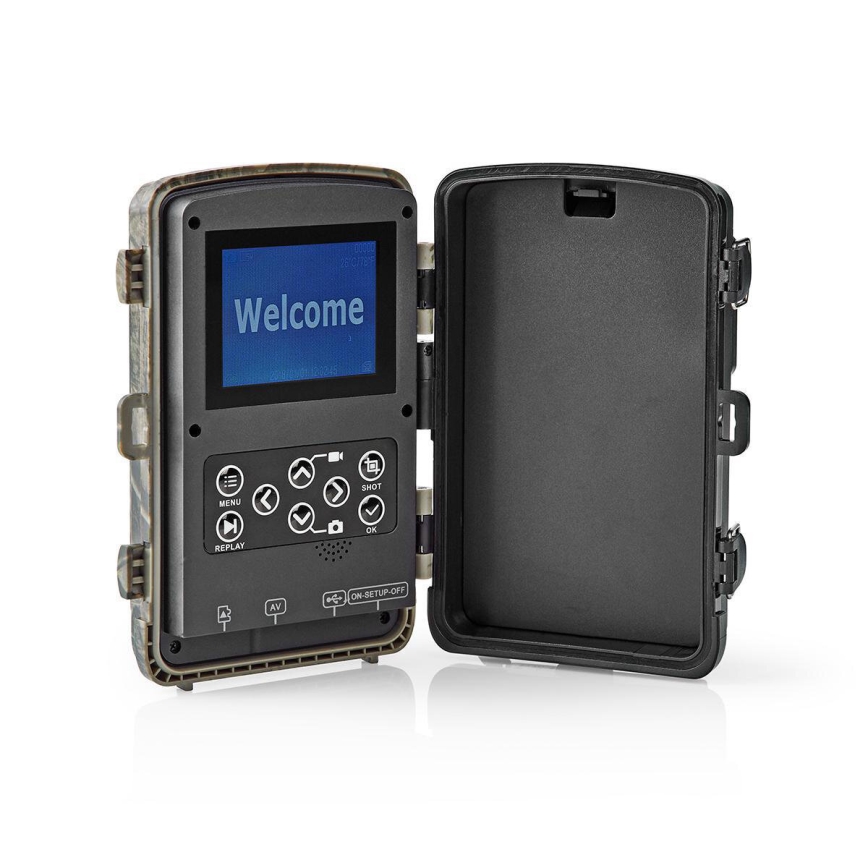 Cámara trampa con sensor 24MP Full HD 8xAA IP66