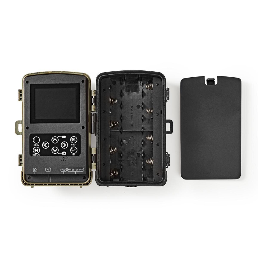 Cámara trampa con sensor 24MP Full HD 8xAA IP66