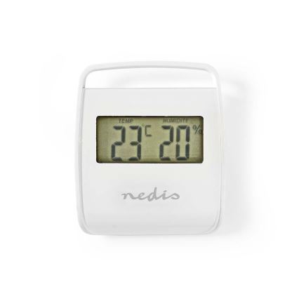 Termómetro de interior con medidor de humedad 1xLR54