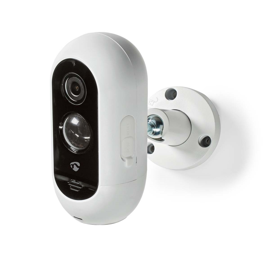 Cámara IP inteligente recargable para exteriores con sensor PIR Full HD 1080p 5V/5200mAh Wi-Fi IP65