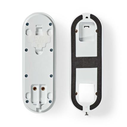 Intercomunicador de video inalámbrico con sensor Full HD 1536p 3xAA Wi-Fi IP65