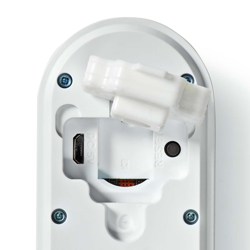 Intercomunicador de video inalámbrico con sensor Full HD 1536p 3xAA Wi-Fi IP65