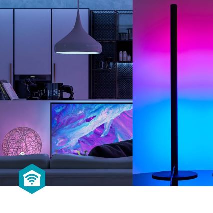 SET 2x LED RGBIC Lámpara de mesa con dimmer SmartLife LED/36W/230V 55 cm 2700-6500K Wi-Fi Tuya + control remoto