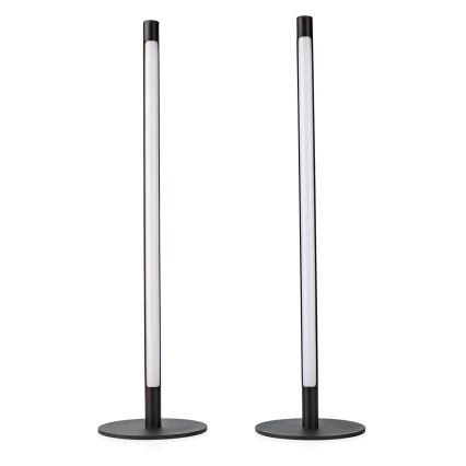 SET 2x LED RGBIC Lámpara de mesa con dimmer SmartLife LED/36W/230V 55 cm 2700-6500K Wi-Fi Tuya + control remoto