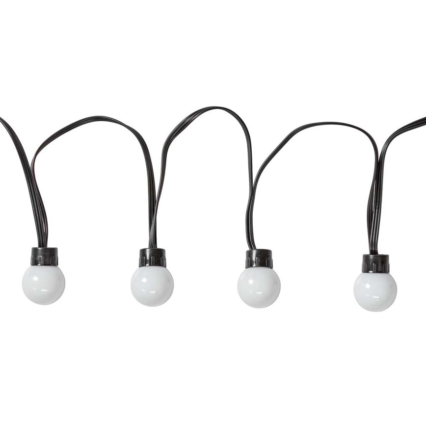 Cadena decorativa LED RGB 48xLED 13,8m IP65 Wi-Fi Tuya