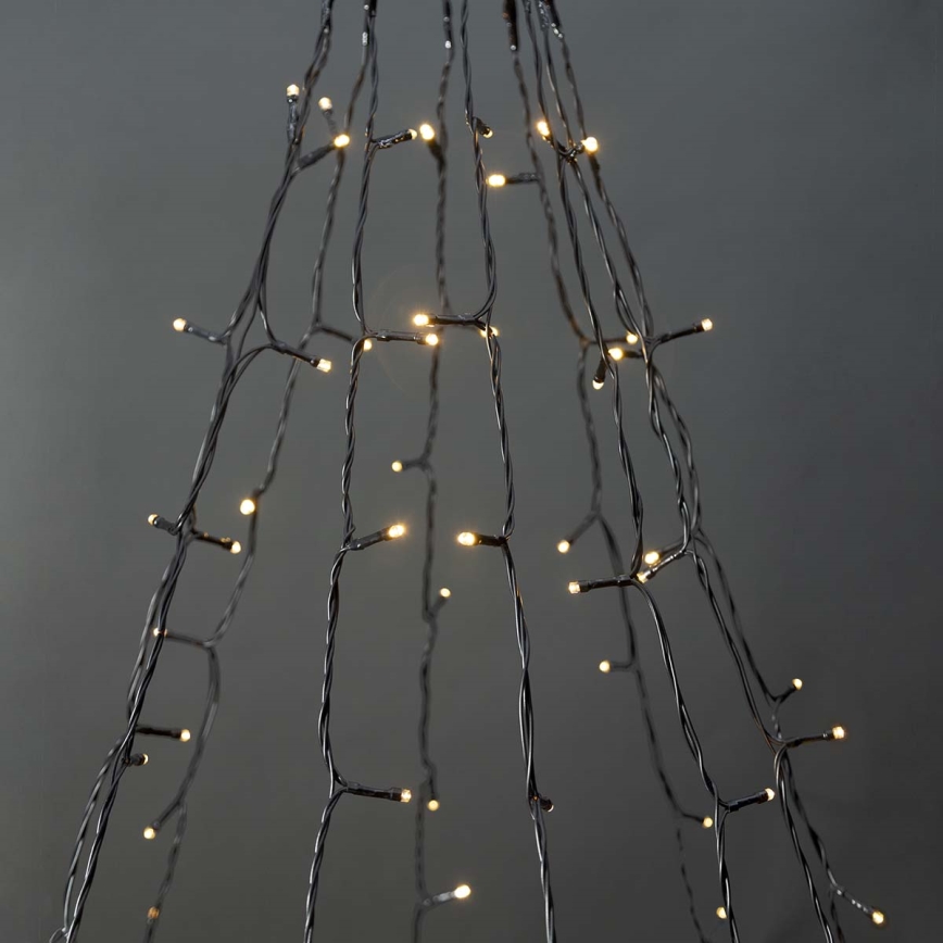 Cortina de Navidad LED para exteriores 200xLED/8 funciones 5x7m IP65 Wi-Fi Tuya