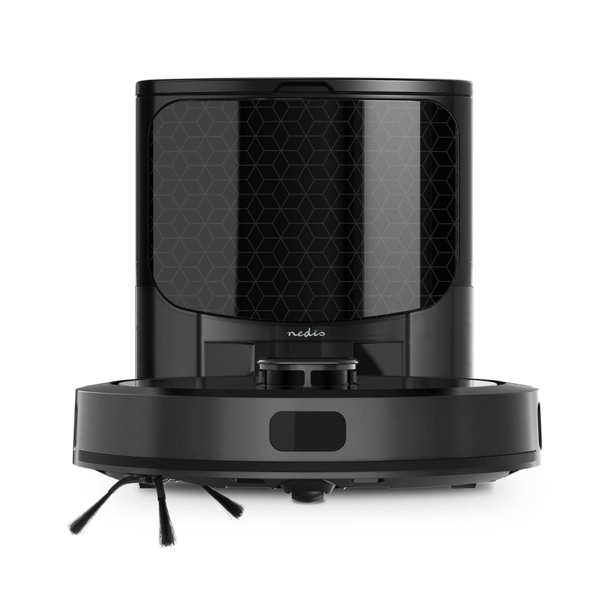 Robot aspirador inteligente con fregona SmartLife 5200 mAh Wi-Fi Tuya negro + control remoto