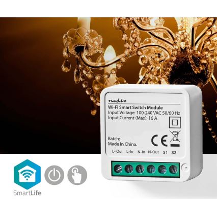 Interruptor inteligente SmartLife Wi-Fi 230V