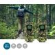 JUEGO 2x Walkie-talkie con luz LED 3xAAA alcance 8 km camuflaje