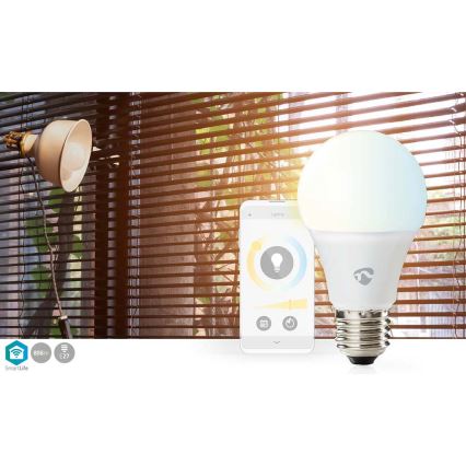 Bombilla LED regulable SmartLife E27/9W/230V Wi-Fi 2700-6500K