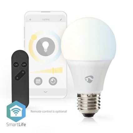 Bombilla LED regulable SmartLife E27/9W/230V Wi-Fi 2700-6500K