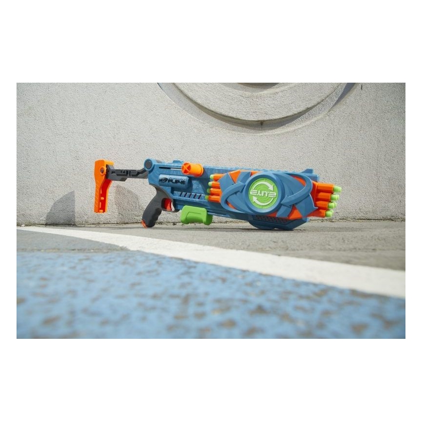 Nerf - Pistola infantil Elite 2.0 Flip-16 con accesorios