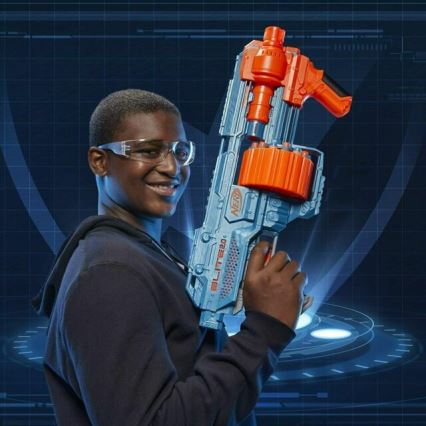 Nerf - Pistola para niños Elite 2.0 Shockwave RD-15 Blaster con accesorios