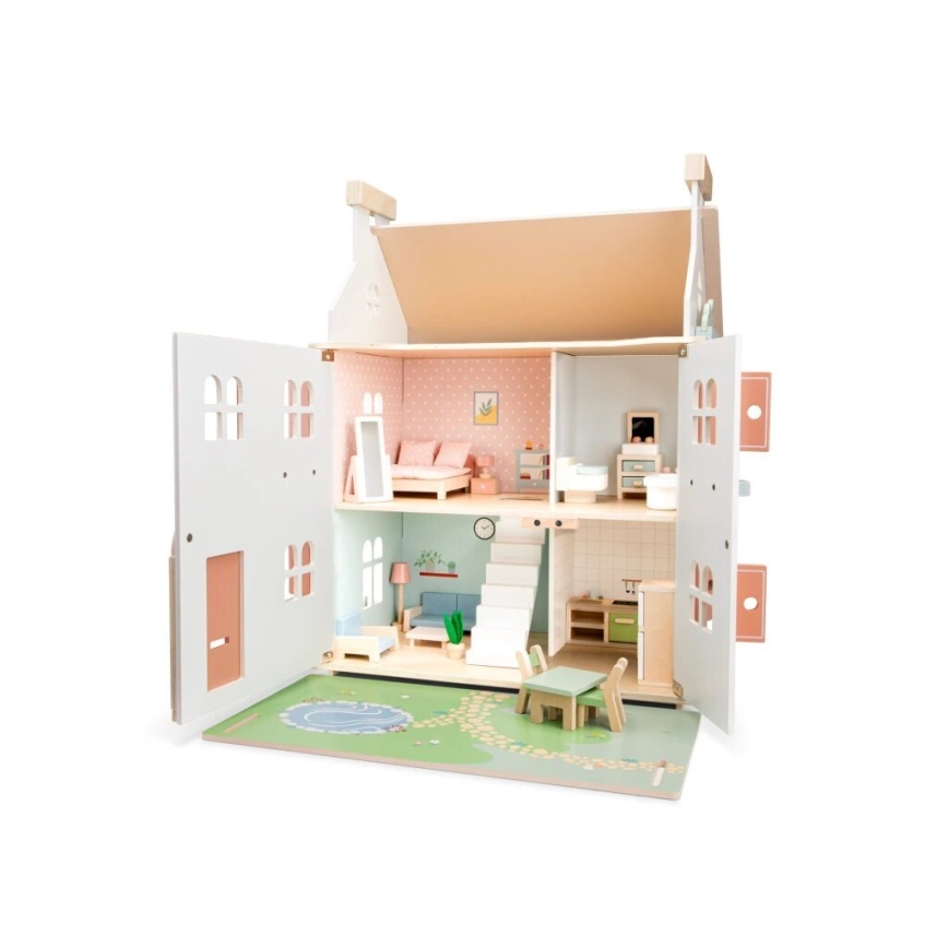 New Classic Toys -  Casa de muñecas de madera