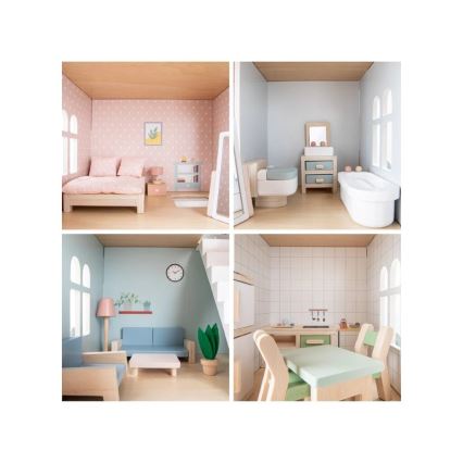 New Classic Toys -  Casa de muñecas de madera