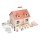 New Classic Toys -  Casa de muñecas de madera rojo