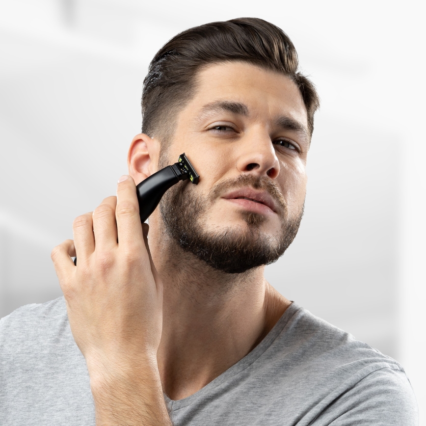 Niceboy ION AirBlade - Recortadora de barba 5W/5V negro