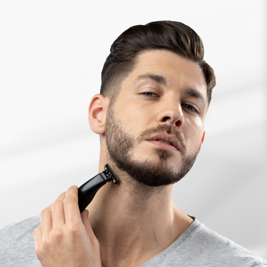 Niceboy ION AirBlade - Recortadora de barba 5W/5V negro
