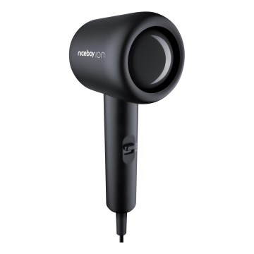 Niceboy ION AirSonic POP - Secador de pelo 1400W/230V negro