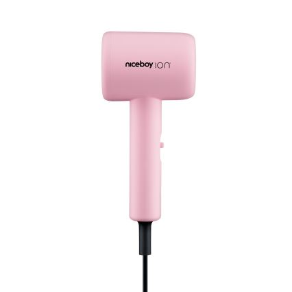 Niceboy ION AirSonic POP - Secador de pelo 1400W/230V rosa