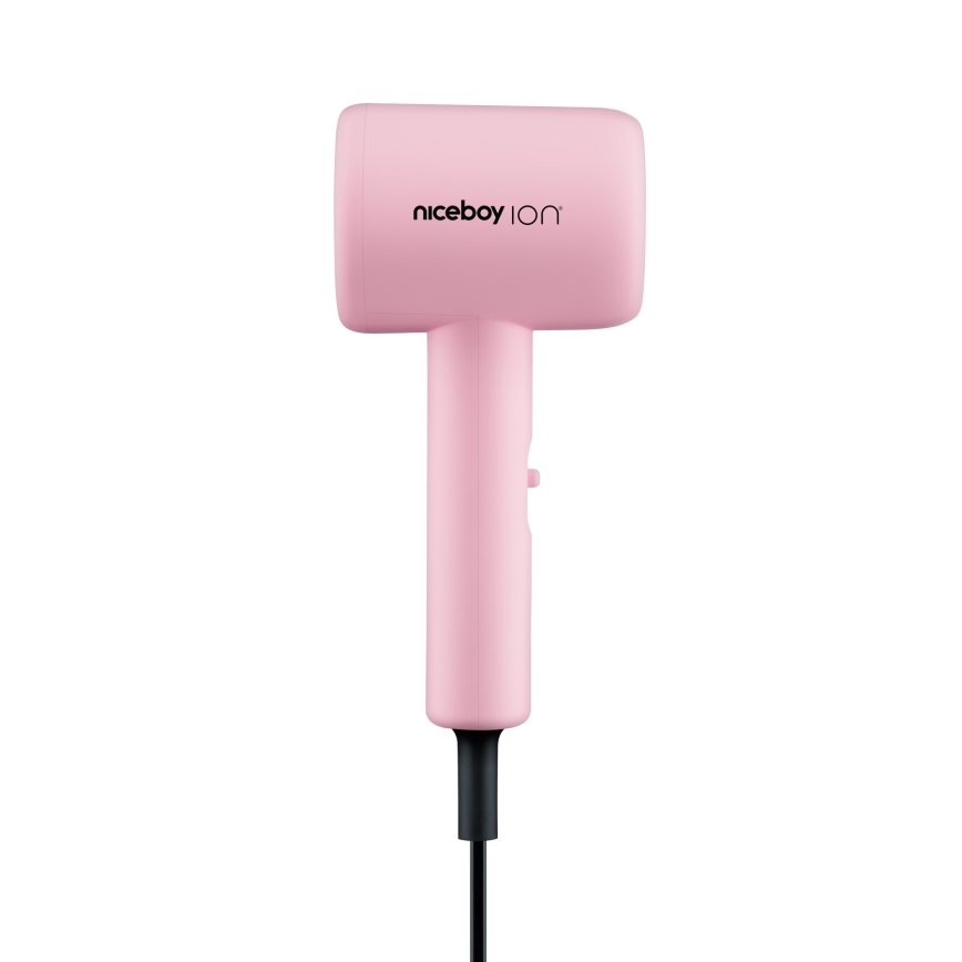 Niceboy ION AirSonic POP - Secador de pelo 1400W/230V rosa