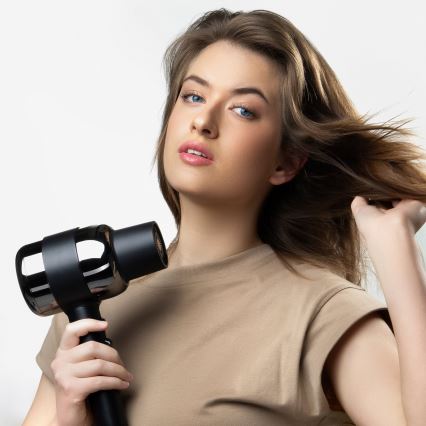 Niceboy ION AirSonic PRO - Secador de pelo 2200W/230V negro